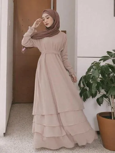 Baju-lebaran-warna-mocca-tua