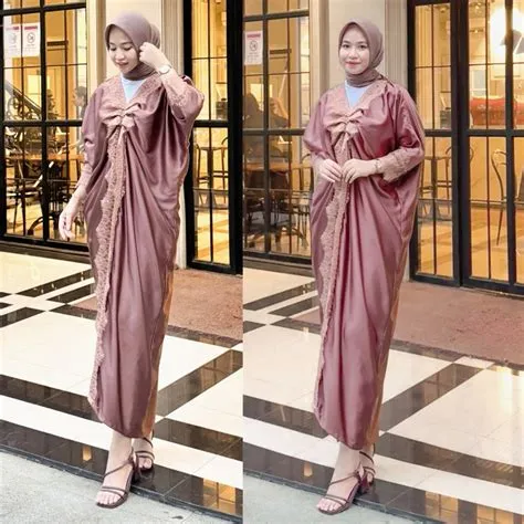 Kaftan-lebaran-warna-mocca-mewah-1