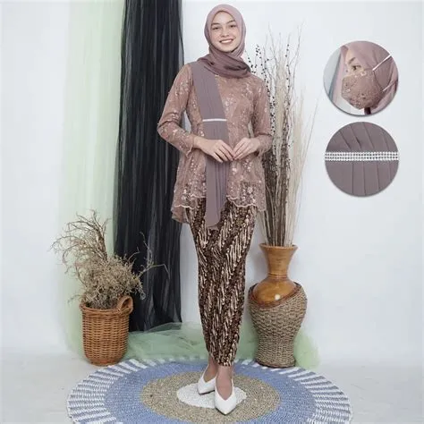 Kebaya-modern-warna-mocca-2