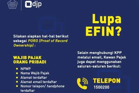 lupa-efin-pajak-Lupa-EFIN